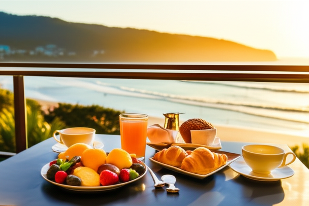 Café da Manhã com Vista: O Despertar Mágico em Caraguatatuba