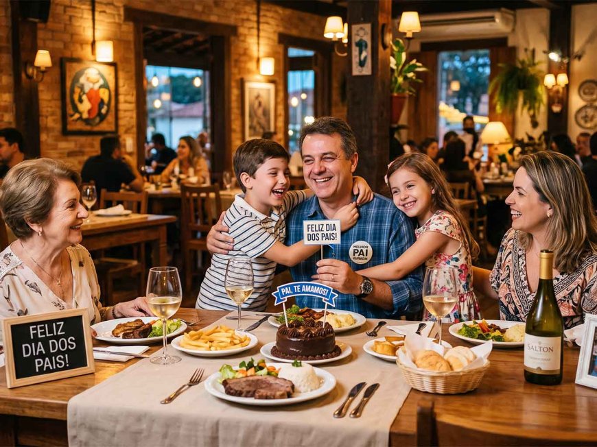 Dia dos Pais em Sorocaba: Restaurantes e Passeios 2026