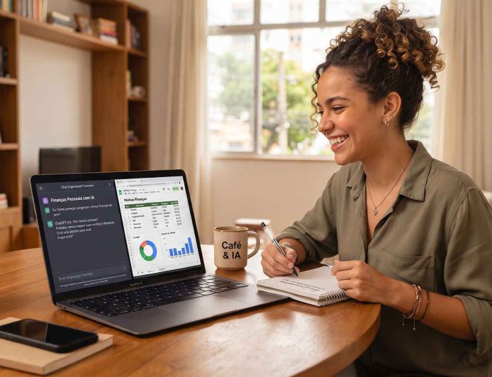 Usei o ChatGPT e organizei minhas finanças do zero